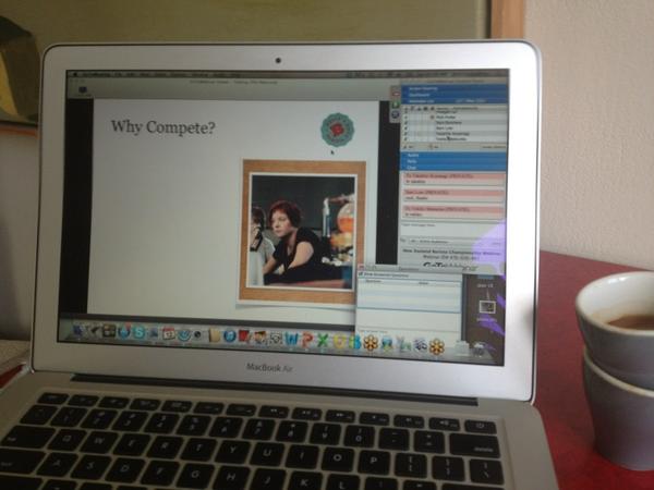 NZBaristaChamps's tweet photo. The webinar is on now thanks @NZBaristaGuild @NZSpecCoffee http://t.co/OorXFLFf