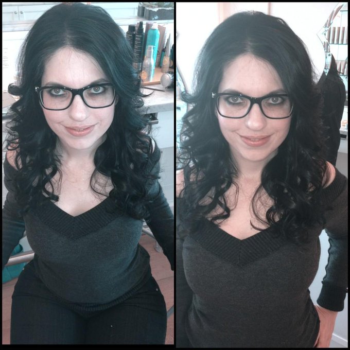 Just got dolled up @theDrybar ❤ Sometimes I can look sweet &amp; innocent!  #Model #geek #NERDYGIRLS 😉 #RT<a class="tags" target="_blank" title="On Twitter" href="/?out=eyJ0eXAiOiJKV1QiLCJhbGciOiJIUzUxMiJ9.eyJpYXQiOjE3MjU4ODcwMTUsImlzcyI6InR3cG9ybnN0YXJzLmNvbSIsIm5iZiI6MTcyNTg4NzAxNSwiZXhwIjoxNzU3NDIzMDE1LCJyZWRpcmVjdF91cmwiOiJodHRwczovL3R3aXR0ZXIuY29tL3RoZURyeWJhciJ9.vjW7jCNuVruwS1JgLfXXU6yiwvgfU3dnKsoyOUut6BGUZ8L4GkwgZEOp0m_CrCeL0ZxNxDfSgvi0lnHS34Ov_A">@theDrybar</a><a href="/tag/model"class="tags"><span>#model</span></a><a href="/tag/geek"class="tags"><span>#geek</span></a><a href="/tag/rt"class="tags"><span>#rt</span></a><a href="/tag/nerdygirls"class="tags"><span>#nerdygirls</span></a>