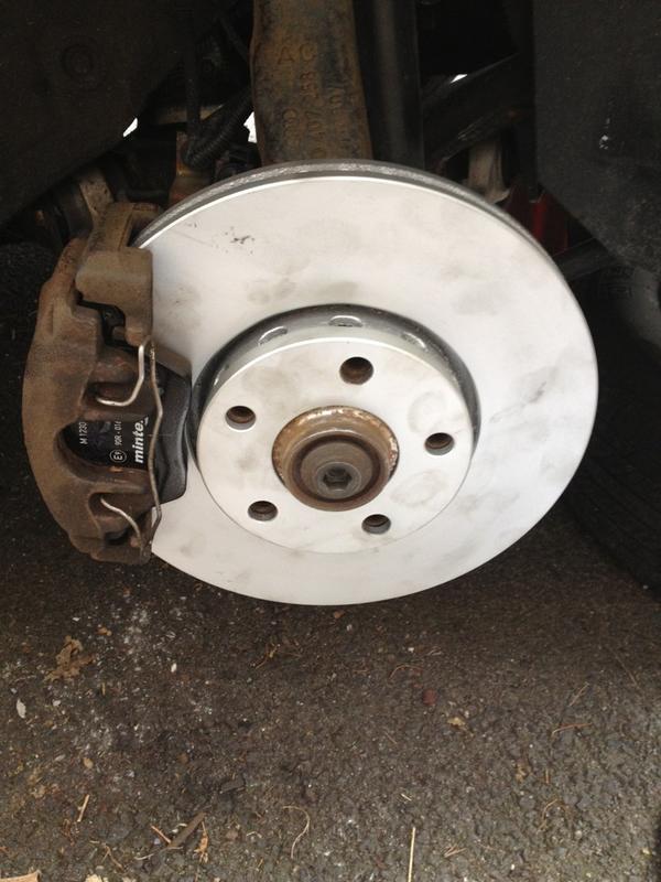 mechanic for the day. new brakes