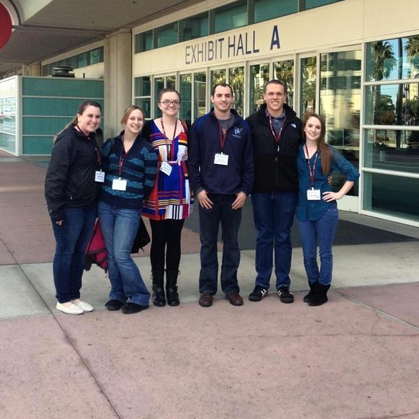 WhereIsWalbert's tweet image. #JMM13 #WSU #MathMajors