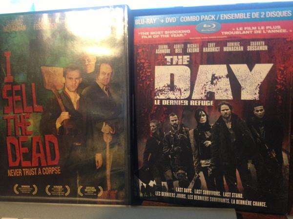 KaiInRealLife's tweet image. @DomsWildThings some additions to the old film collection. #theday #isellthedead