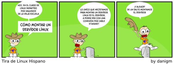 tuxtomy's tweet image. como montar un #ServidorLinux #HUMOR