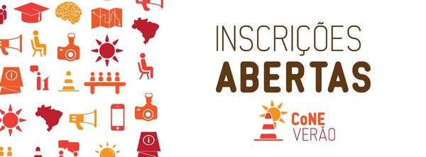 O CoNE está chegando! 27 JAN a 02 FEV. Inscrições abertas até dia 20 de Janeiro! #NSalvador