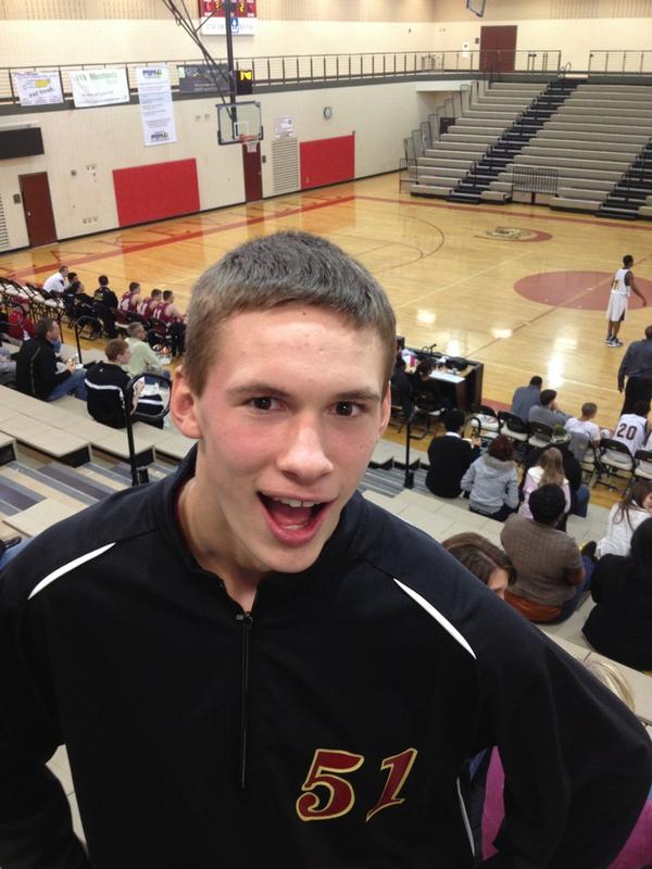 cashrodamaker's tweet image. Grant is ready for his game... #30points