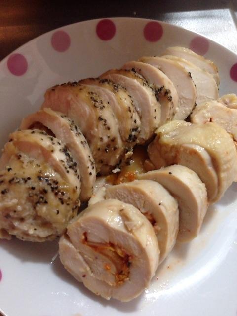 kinboshisan's tweet photo. 鶏胸肉ハム作った(*´艸｀) http://t.co/XjmJYkvx