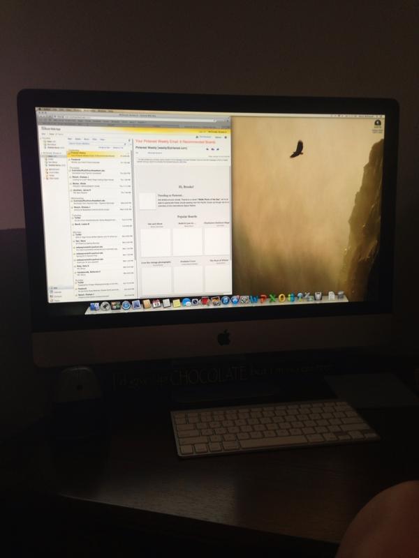 BrookeMcDee's tweet image. Checkin da mail #maclife #busy #softwaredownloads