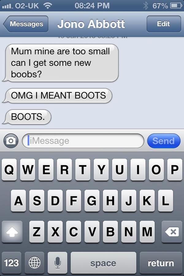 SueAbbottEP's tweet image. #predictivetextfail