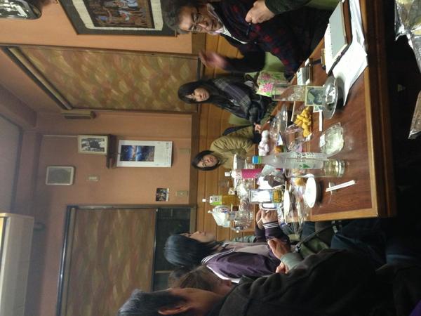 日付けが変わったので昨日ですが、今年一回目の練習でした！

みんななかなか踊れてましたね(((o(*ﾟ▽ﾟ*)o)))
練習後は、運営委員会！
酒入ってますけど、ちゃんとした話もしてましたよ(*^_^*)