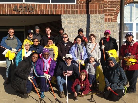 jasonwaskey's tweet photo. I almost never tweet, so you know this is worth it. Americans coming together today to serve the community. #iserve http://t.co/kh5CX4Em