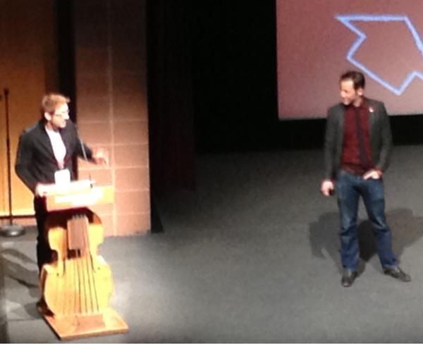 IndieWire's tweet image. Joseph Gordon-Levitt talks about how "boys and girls" objectify each other @ #sundance premiere of DON JON'S ADDICTION