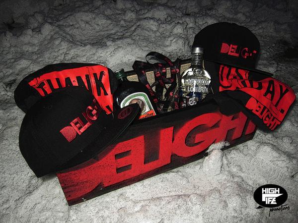 DelightHLP's tweet photo. #DELIGHT GIVEAWAY. Get retweeting for your chance to win - 2 tee's, snapbacks, lanyards, Jager and Absolut vodka! http://t.co/va7V0vjH