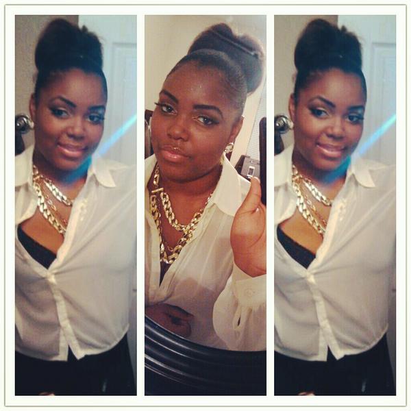 Rockin natural bun :-)!