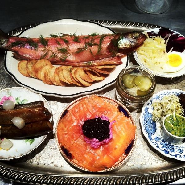 davemcmillanmtl's tweet photo. Some smoked fish for 4 by Marco and team , nice . http://t.co/oIXsCoVx
