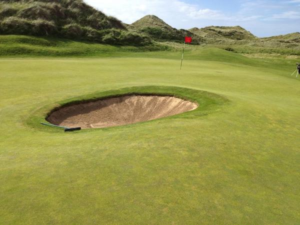 IrishGolf's tweet photo. What was Greg Norman thinking here!! http://t.co/PiPgInFW