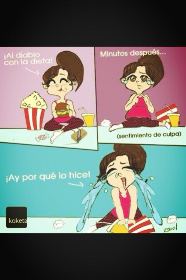 No caigas!! Sigue tu plan de alimentación :) buen fin de semana!