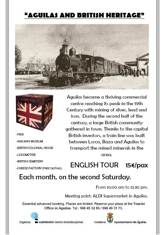 English Tour: "Águilas and British heritage"