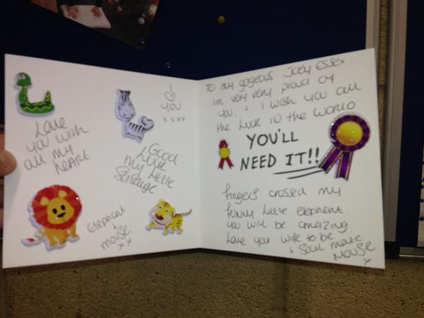 JoeyEssex_'s tweet photo. Thank u !! Love u ! Miss u 😥 See u soon ! Xxx #JoeyToWinSPLASH http://t.co/DBJqVvFm