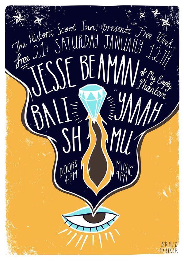 FreeWeekAustin's tweet photo. Tonight @Scoot_Inn_ATX: @MyEmptyPhantom @BaliYaaah &amp; Shmu of @zzoorrcchh. Preview via @austinist: http://t.co/9bD9N2dM http://t.co/8AaBKUEN