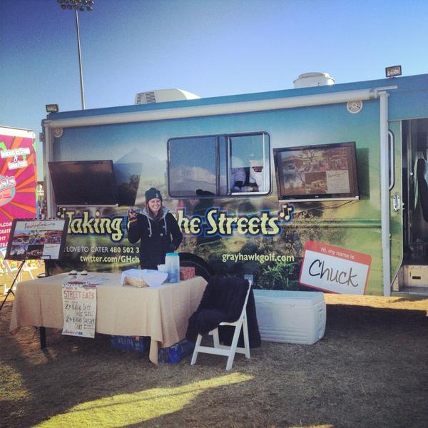 Our pal Chuck is jamming at the #StreetEats Food Truck festival this weekend! #italiansausage #italianbeef #mmmm