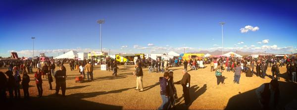 A great day at <a href="/SaltRiverFields/">Salt River Fields</a> for #StreetEats Food Trucks! Stop by and say hey to Chuck!