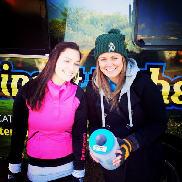 Stop by and say hey to Chuck's gals Kristin and Kelley! #StreetEats