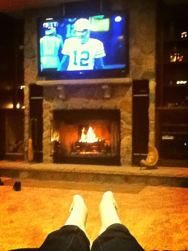 Al_Osty's tweet image. Best place to watch the #packergame💛💚!