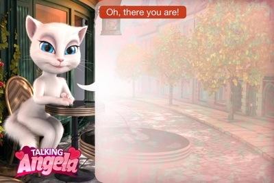 iamALEXAGOLD's tweet photo. My chat with Angela 
Talking Angela app: http://t.co/xUfxQk6g http://t.co/knmJL1Gd