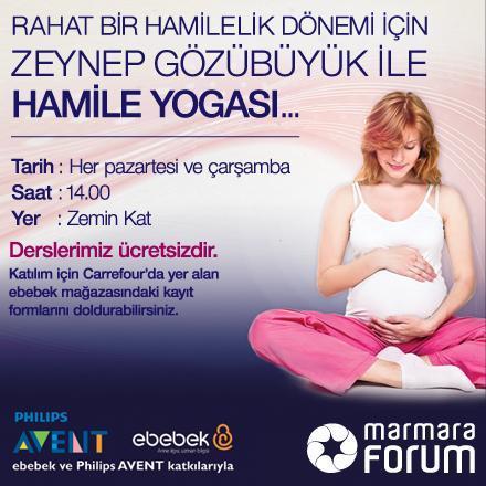 arın <a href="/MarmaraForum/">Marmara Forum</a> #ebebek te #hamileyogası var.mutlu hamılelık demek mutlu bır bebek mutlu gelecek demek.saat 14.00