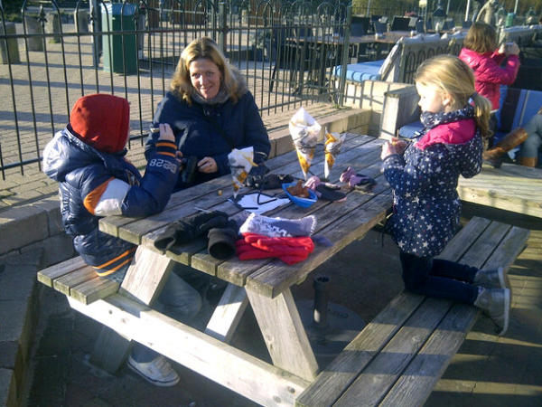 hoven_robert's tweet photo. Even een sportmaaltijd na de wandeling. Sorry Sonja B http://t.co/j7Gxa13Y