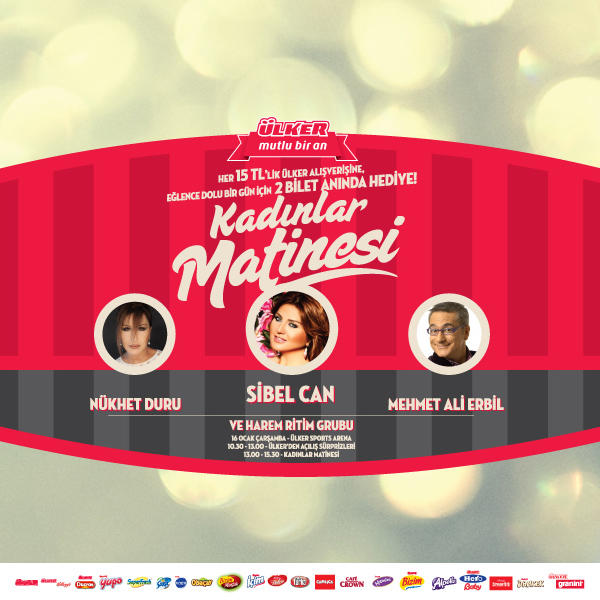 Ülker’in düzenlediği Kadınlar Matinesi için son 3 gün! ulker.com.tr/tr/haberler/ha…