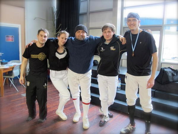 The York Squad, The Yorkshire Epee 2013, Harrogate Fencing Club