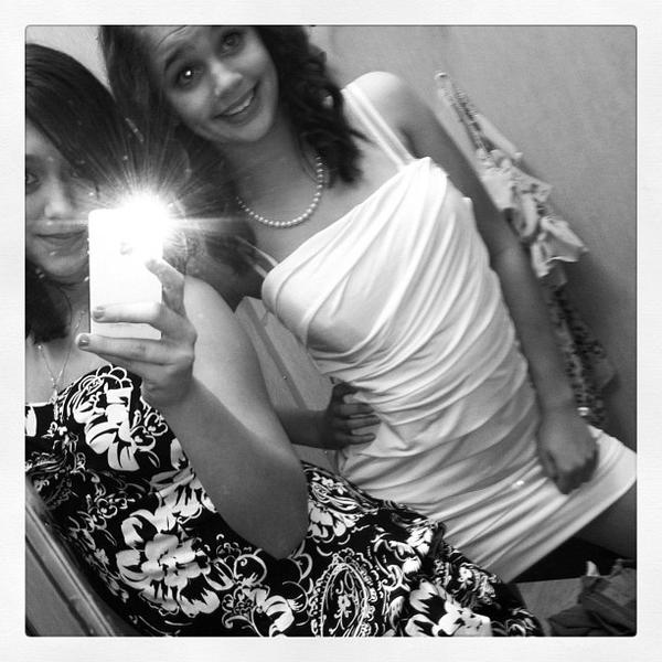 riiley_ann's tweet photo. when we were in dresses. >.< http://t.co/wKa5RL2d