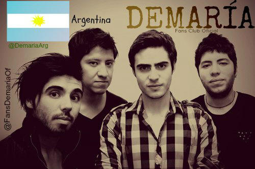 FansDemariaOf's tweet photo. Tambien Hay Sede en Argentina!! @DemariaArg @demariaoficial @yagomo @mikymendozza @JorgeMiro_ @albertofloresg #FF http://t.co/HzeEG5sG
