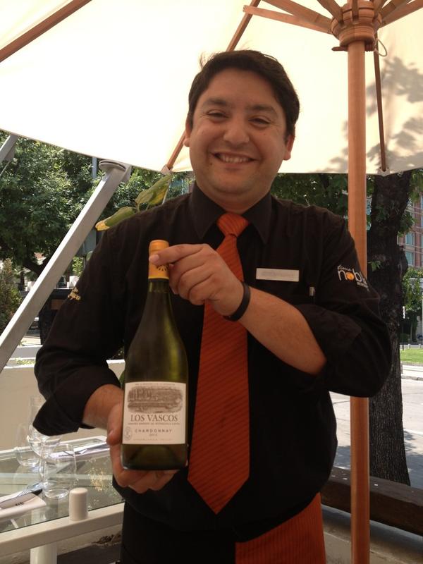 Last bottle of Chilean wine before departing Santiago :(