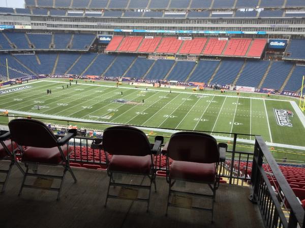 PutnamClub's tweet photo. Great pic of the calm before the storm. #GoPats RT @csoandy: First view of the field from @PutnamClub! http://t.co/QF50L7MF