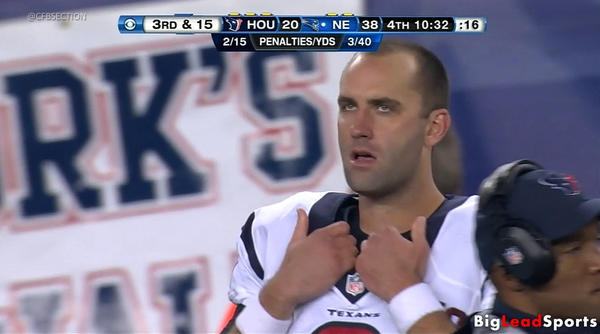 mshamburger1's tweet photo. Schaub face http://t.co/rD2b2kXk