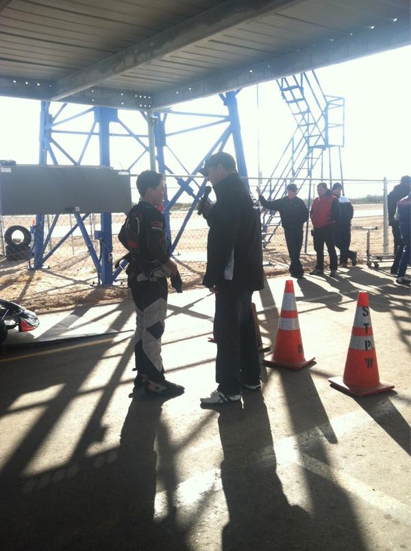 Thanks <a href="/RobHowden/">Rob Howden</a>  and <a href="/eKartingNews/">eKartingNews.com</a> for the awesome interview and commentary. Hoping to talk more in Phoenix!