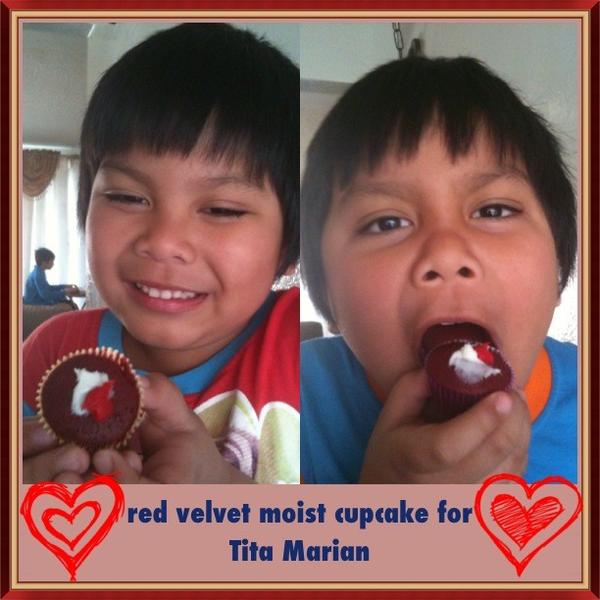 TwinssMom's tweet image. @bellefrommars tita marian! this one is for you and we will eat it for you as well. 😜 #bakingexperience #AreosArgos