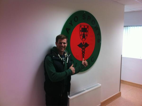 trevorhowley's tweet photo. Fantastic facility well done @Mayo_SC #keepingplayersonthepitch http://t.co/YkWUNqYf