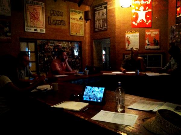 oppikoppi's tweet photo. 1st #Oppikoppi19 meeting of the year >> #SmallBar #OppikoppiFarm http://t.co/a11WxTvj