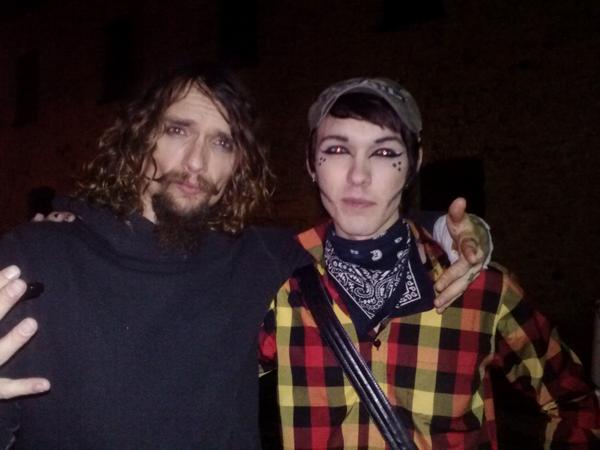 kimberlyisdead's tweet photo. @JustinHawkins also, i cant thank you enough for bringing this moment into my life. so inspiring. http://t.co/OnhhbS8M