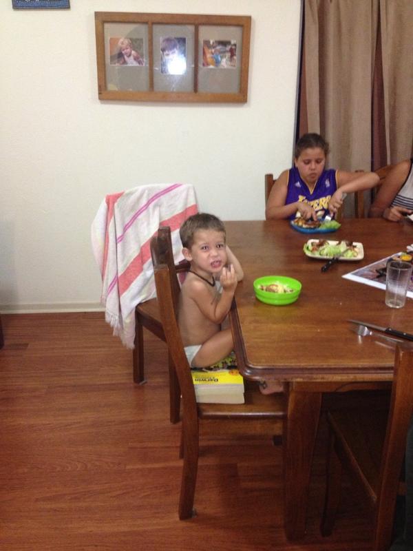 This bloke #phonebookhighchair