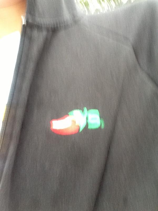 HillarySSutton's tweet image. welp forgot my Northface today.. looks like I'm reppin this throwback! #inabind 😁