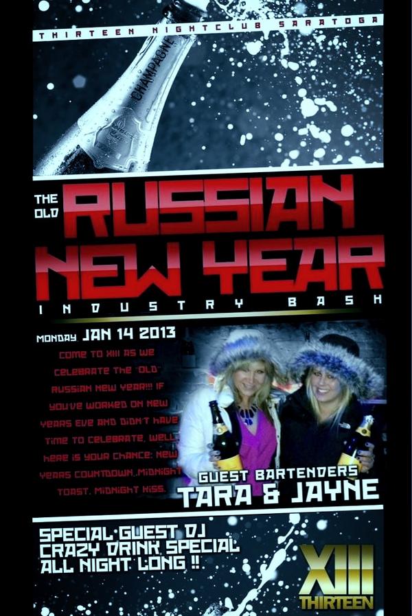 TONIGHT!

Russian New Years!