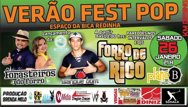 jailsonGomes7's tweet photo. Dia 26/01 Verão Fest Pop No Espaço Da Bica/Redinha Senhas Comigo http://t.co/WwyEjDO3