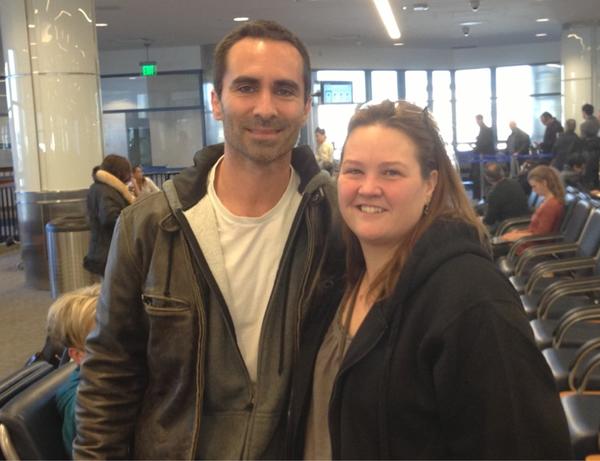 BarbSchow's tweet photo. @NestorCarbonell nice to meet you! I look forward to seeing you in your next TV series! http://t.co/ZKJRbGVC