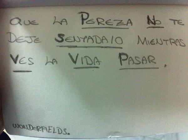 Wonderfields's tweet photo. #Notasenelcuaderno http://t.co/NxS6sX78