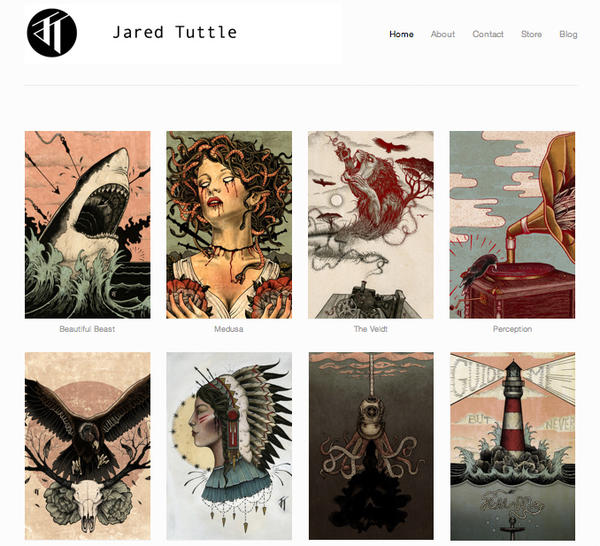 Finally got my own website! Check it out here: jared-tuttle.com