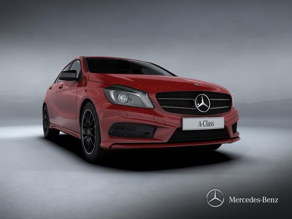 aevenden's tweet photo. My shot of the #NewAClass taken with the Mercedes-Benz A-Class app. http://t.co/ZQiPZUFn http://t.co/r9ogeWGP