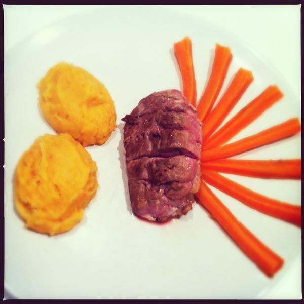 Perfect #homemade mash with duck breast and carrots #Goodresolutions #eatvegetables.